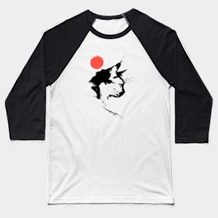 Cat Inkie Baseball T-Shirt